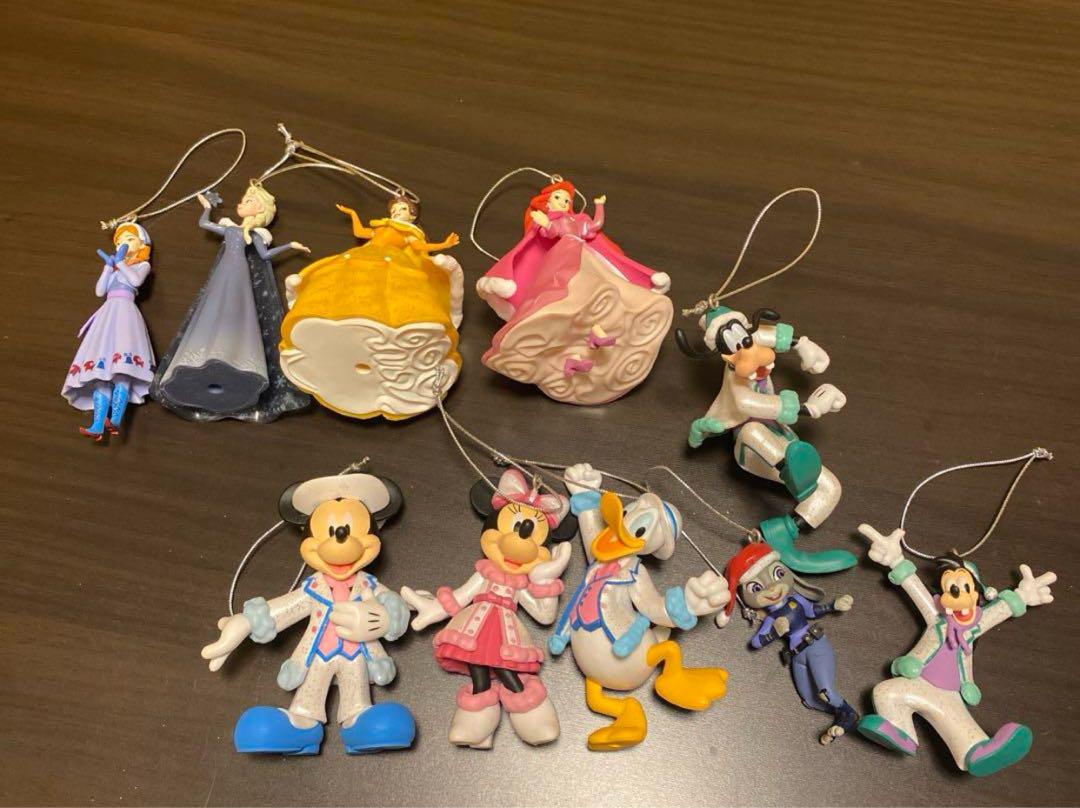 ディズニーキャラクター ストラップセット