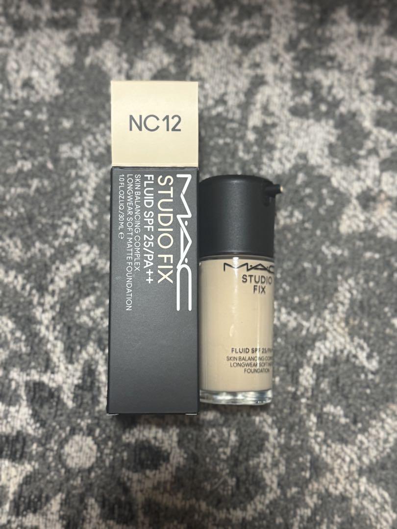 MAC スタジオフィックス NC12 リキッドファンデーション【5/16購入】