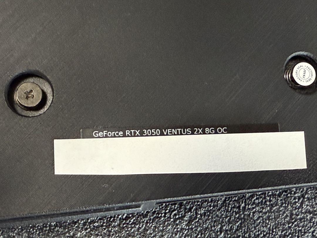 グラフィックボード・グラボ・ビデオカード MSI GEFORCE RTX 3050 VENTUS 2X 8G OC