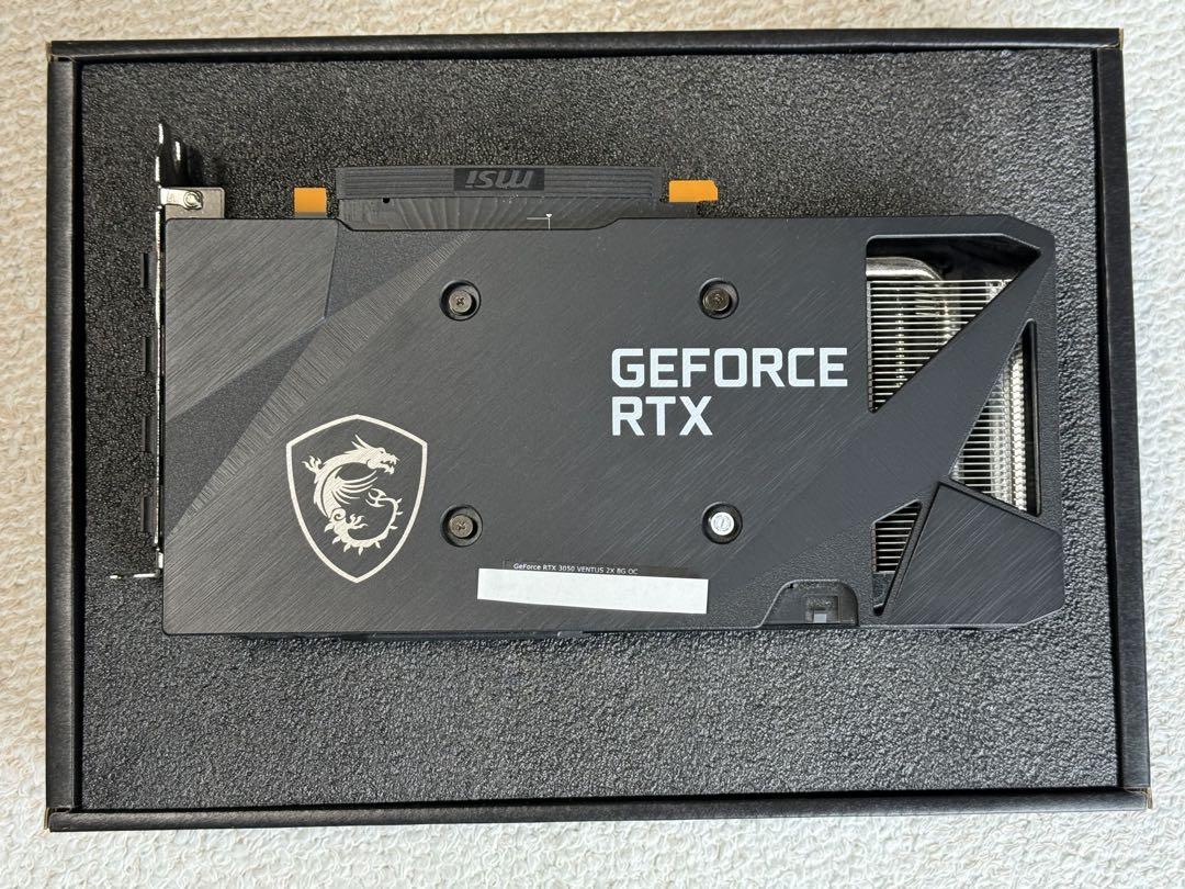 グラフィックボード・グラボ・ビデオカード MSI GEFORCE RTX 3050 VENTUS 2X 8G OC