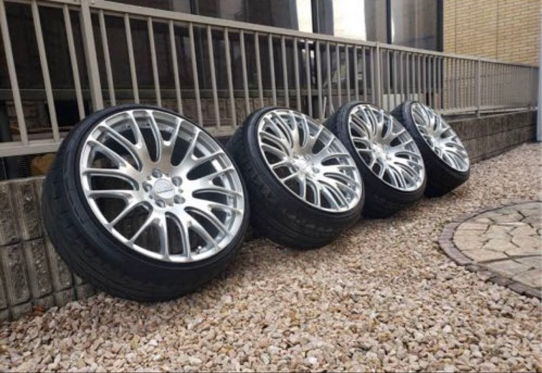 超 BBS RN109 225 35-20 クラウン１本タイヤバリ溝 BRIGHTFACE_UK