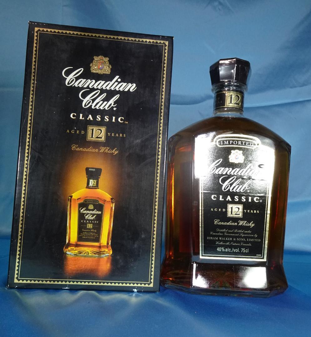 カナディアンクラブ Classic 12 Years 750ml 箱付き - メルカリ