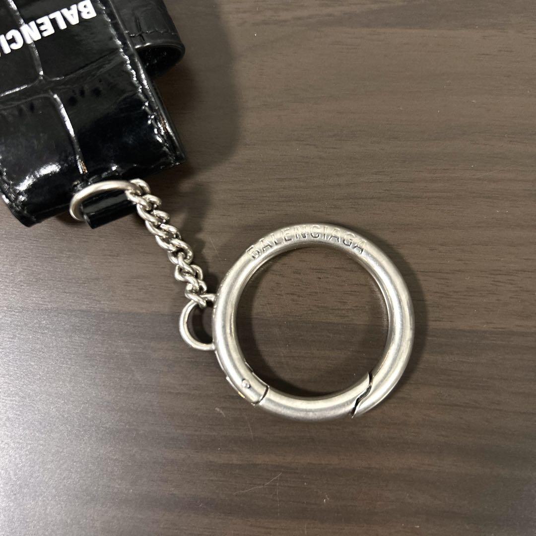バレンシアガ AirPodsケース イヤホンケース レザー