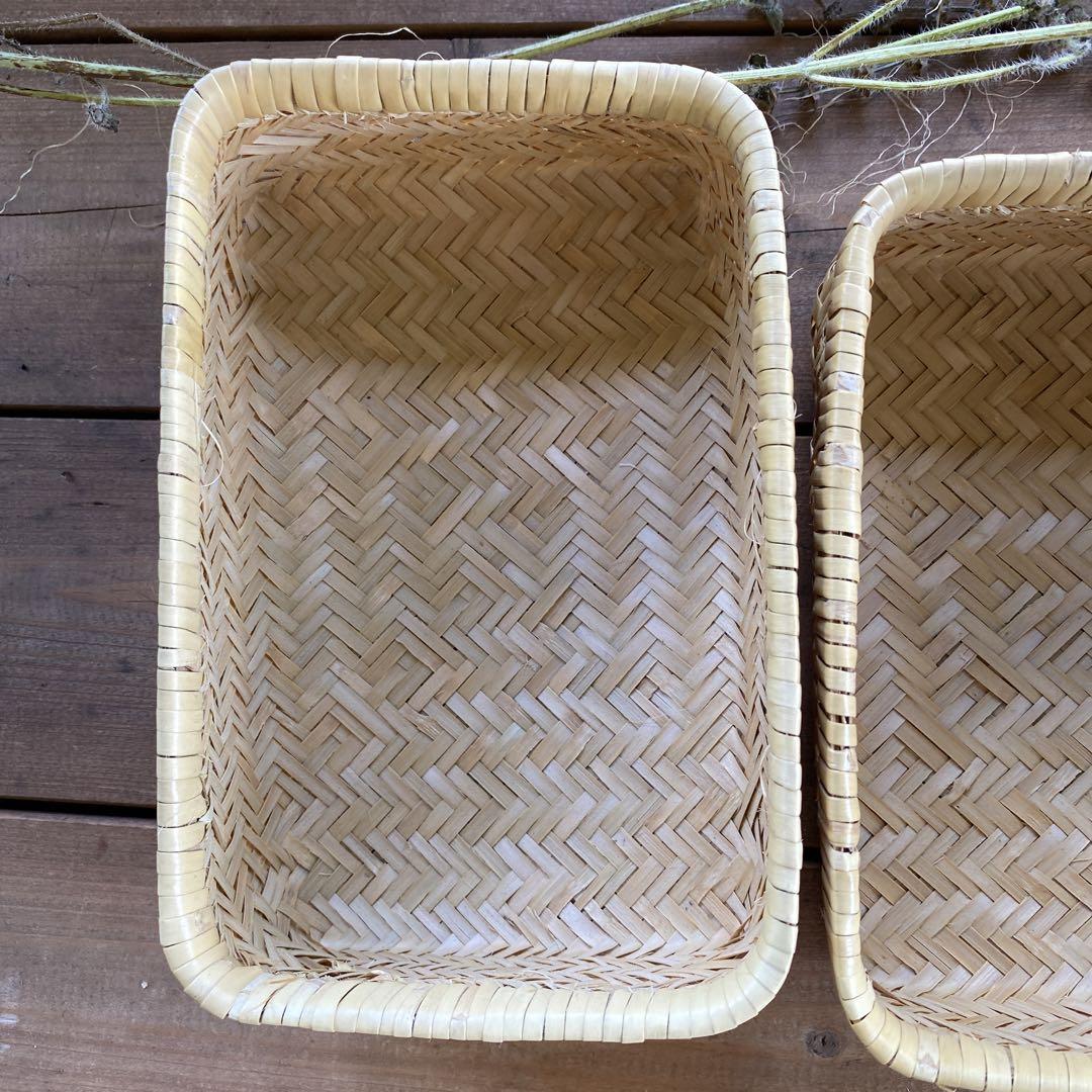 竹細工　弁当箱まとめ売り　道具箱　民芸品