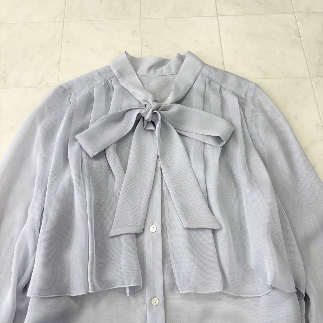 ワタ です★新品★シフォンボウタイブラウス