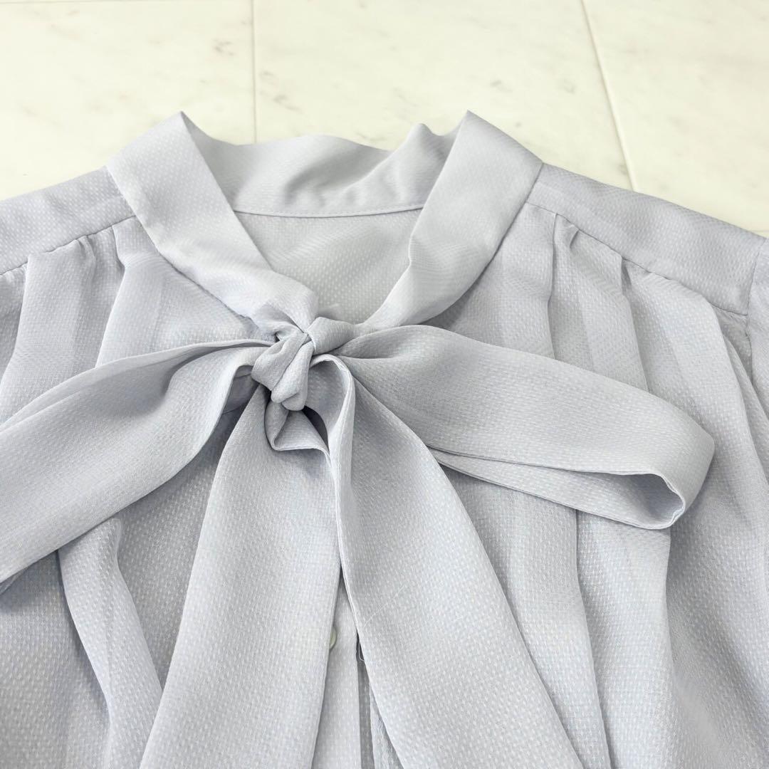 ワタ です★新品★シフォンボウタイブラウス