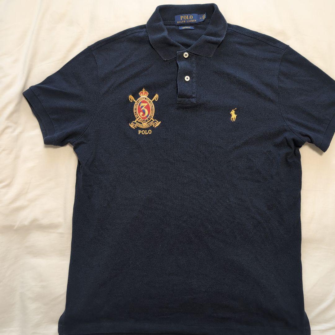 POLO RALPH LAUREN ネイビー ポロシャツ M - メルカリ