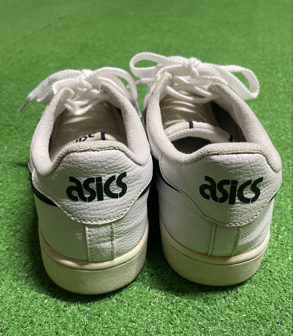 ファッションシーンで話題のこれから流行るブランド12選 アシックス/ジャパンS】白×紺/27.5cm！ヴィンテージ復刻 シューズ
