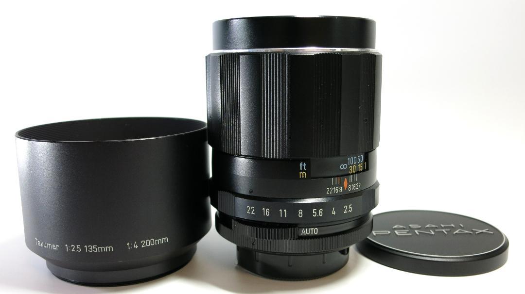 【希少6枚玉】動作◎ SMC Takumar 135mm F2.5 734 希少6枚玉】動作◎ SMC Takumar 135mm F2.5 734 希少6枚玉】