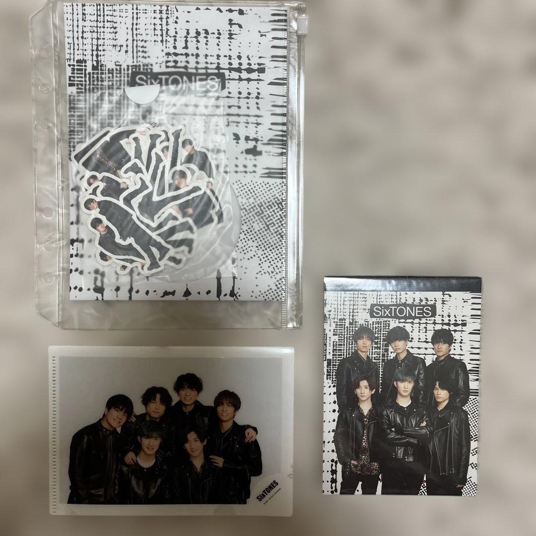 公式の店舗 SixTONES DVD ラババン 銀テ ステッカー クリア