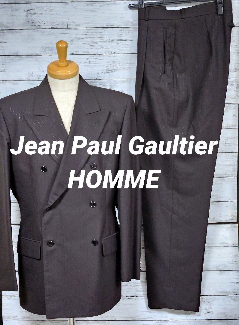 【美品】JEAN PAUL GAULTIER HOMME セットアップ 48 極美品」Jean Paul Gaultier homme セットアップ 50