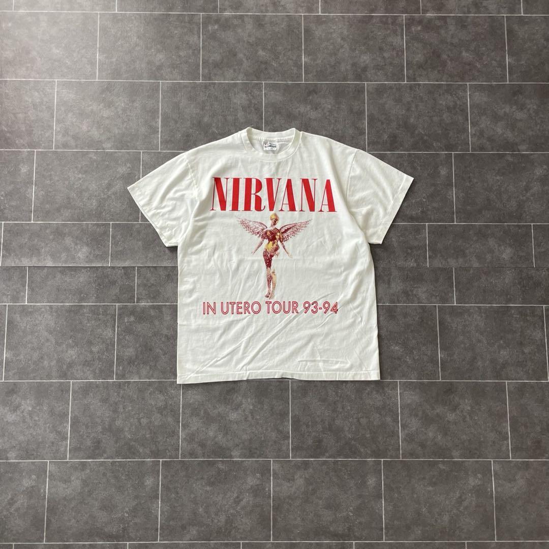 NIRVANA ニルヴァーナ This is not Tシャツ 白 XL