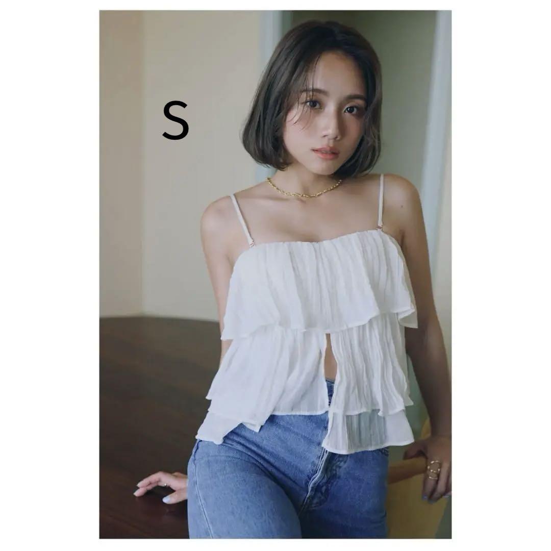 SeaRoomlynn パッド in シャーリング FRILL キャミ シールームリン パッドinシャーリングフリルキャミ｜Yahoo