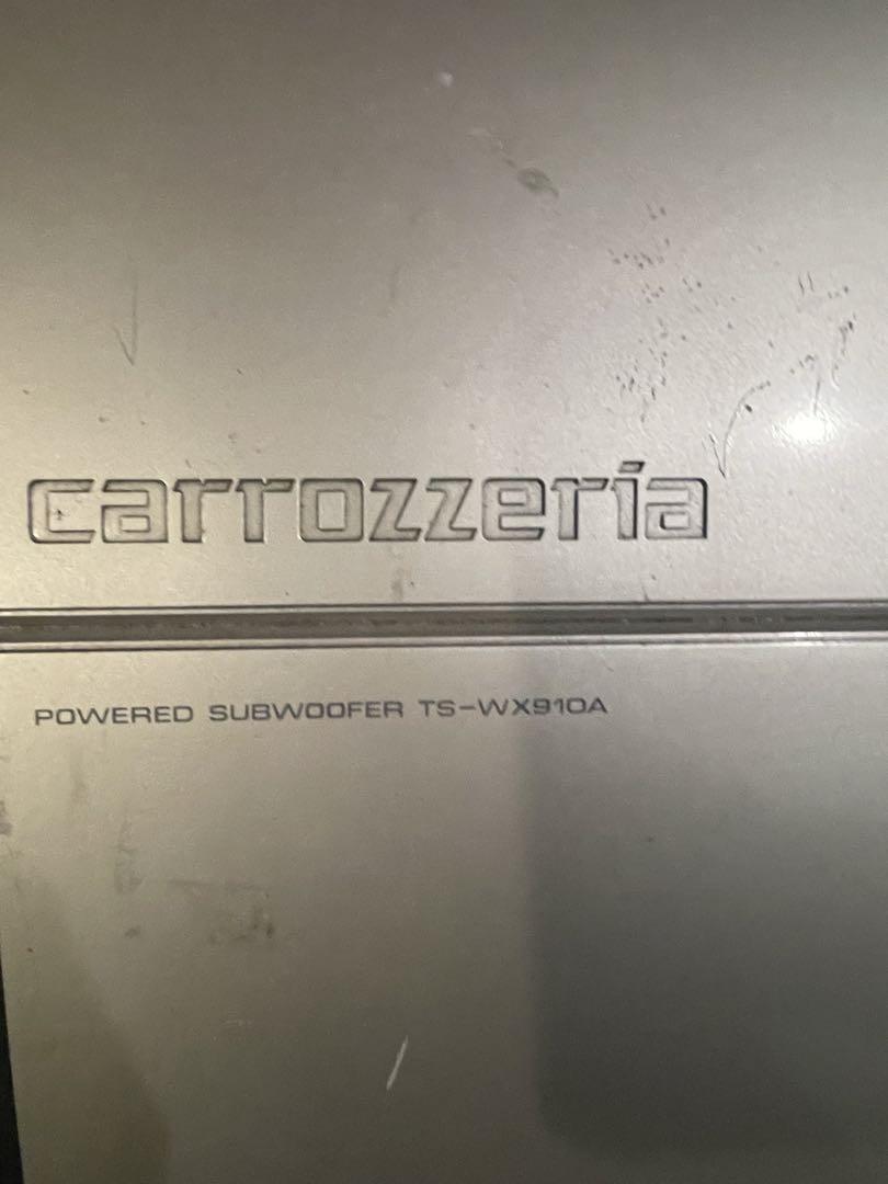 Pioneer carrozzeria TS-wx910A サブウーファー本体
