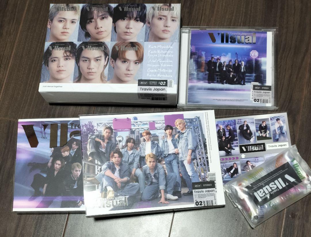 TravisJapan VIIsual 初回盤 通常盤 FC限定版 10,125円