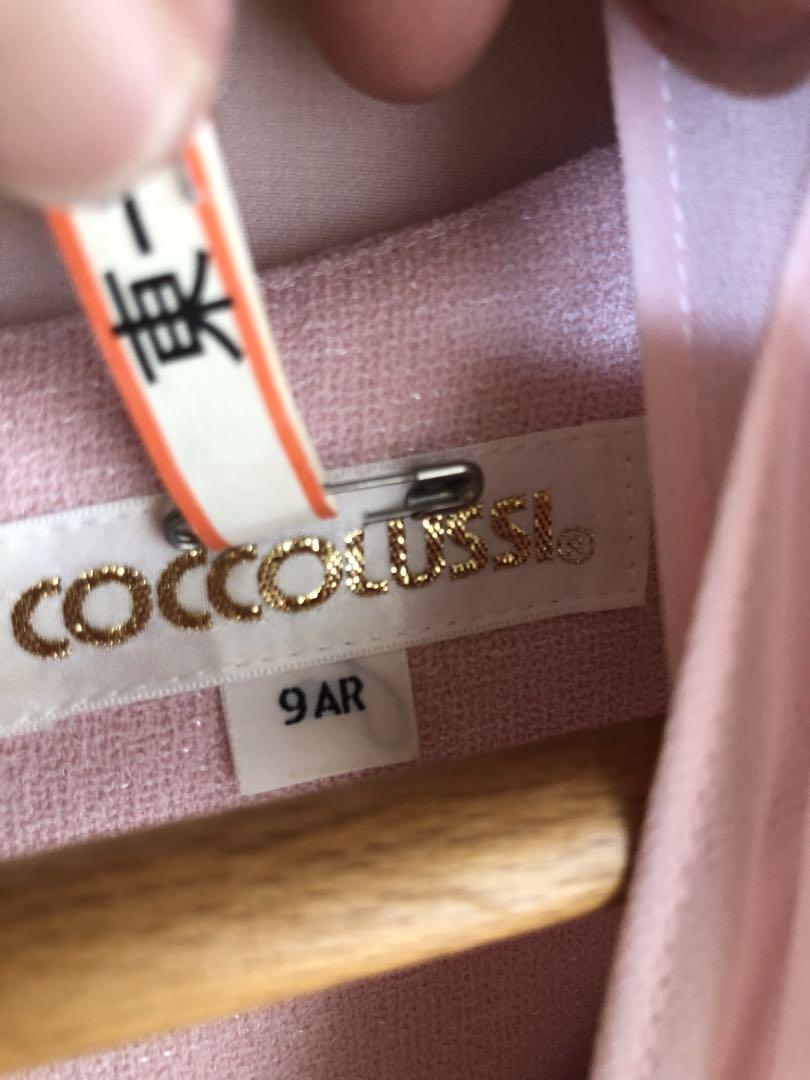 ホットなアイテム、ホットな節約 COCCOLUCCI ピンク 9号 東京ソワール パーティードレス スーツ・フォーマル・ドレス