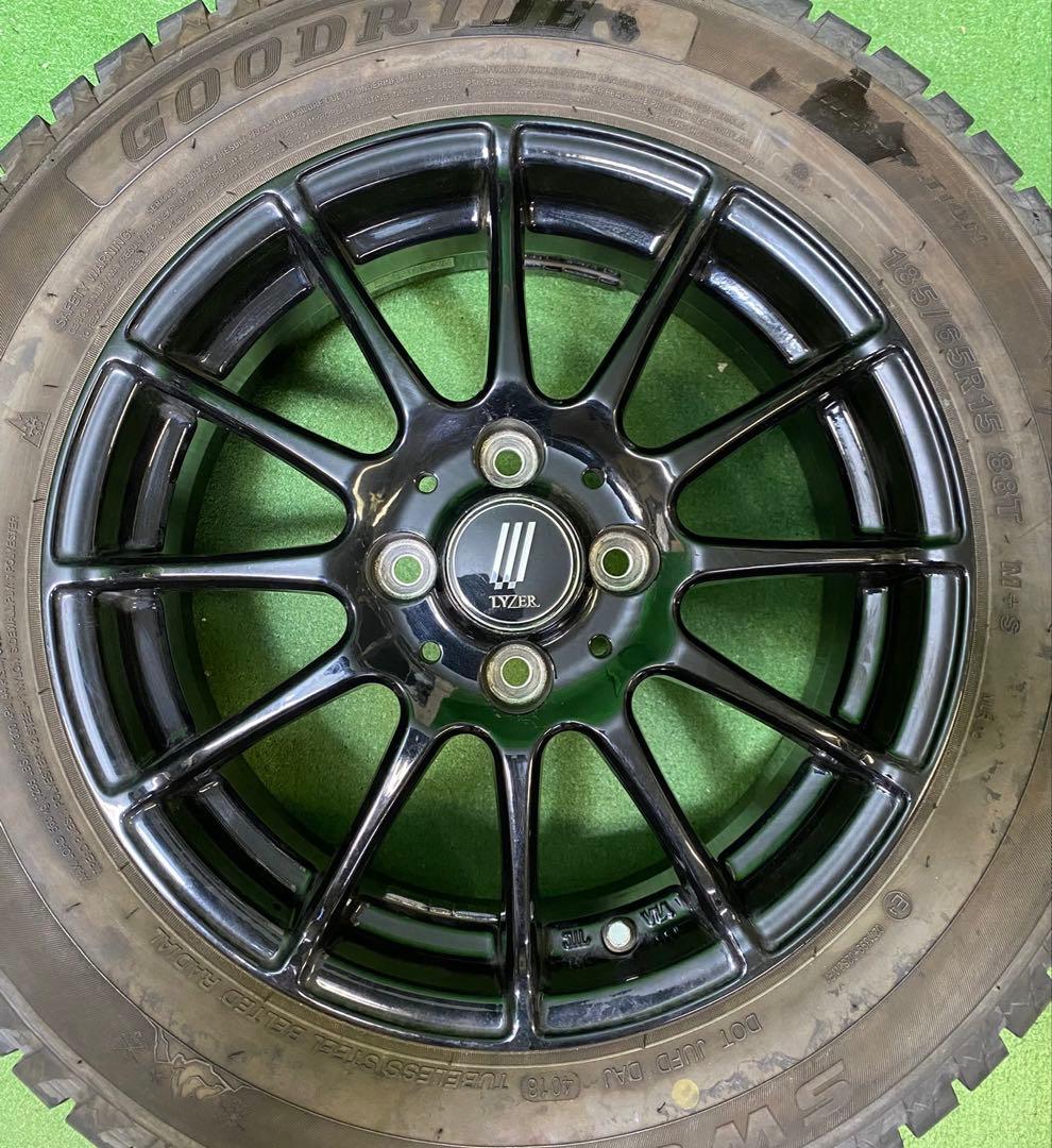 GOOD RIDE 185/65R15スタッドレスタイヤ、ホイール付き4本!! GOOD RIDE 185/65R15スタッドレスタイヤ、ホイール付き4本!!