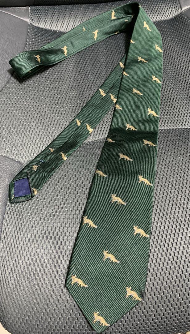 緑色の狐柄ネクタイ Chaps by RALPH LAUREN - メルカリ