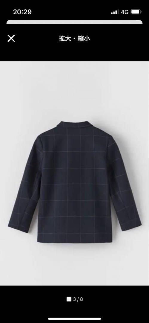 ZARA フォーマルスーツ　4点　卒業式　イベント　男の子　セレモニー