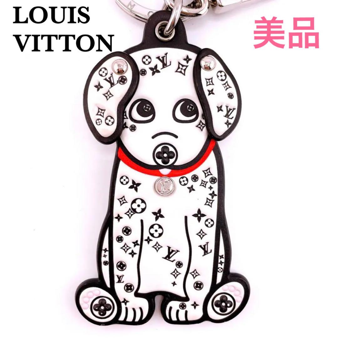 ルイヴィトン ポルトクレ LV ダルマタ ダルメシアン チャーム CX1212