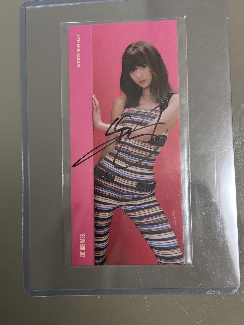 Y*認様 公式 正規品 twice ツウィ Between1&2 直筆サイン ブ TWICE Between1&2 ツウィ直筆サイン入り アメリカ限定