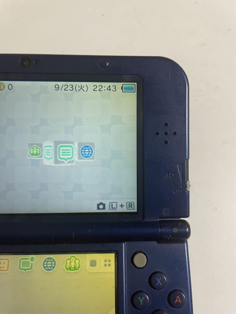 メタリックブルー 本体3dsllNintendo