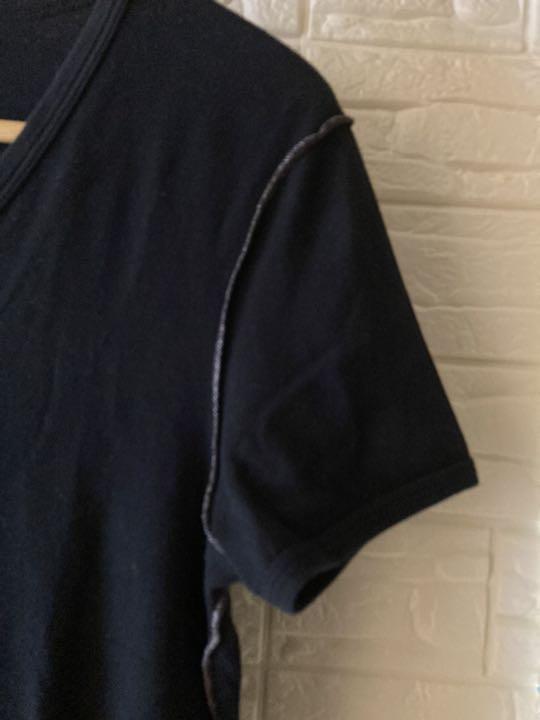 よければ 正規品 GUCCI Vネック Tシャツ Mサイズ 3Dk7t-m38715110132 よければ
