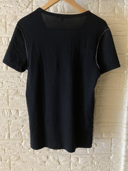 よければ 正規品 GUCCI Vネック Tシャツ Mサイズ 3Dk7t-m38715110132 よければ