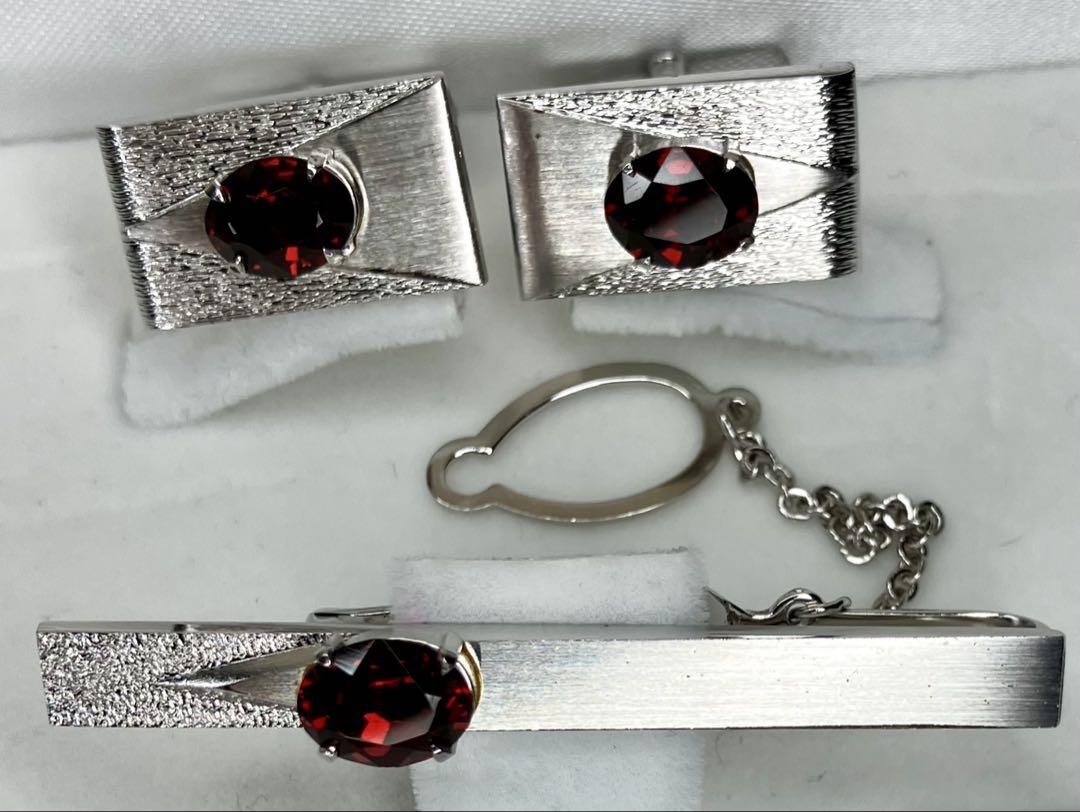 純銀925　SILVER刻印　ネクタイピン　カフス　ピアス　纏め売り　約105g ネクタイピン & カフスボタン SILVER刻印 銀製 - メルカリ