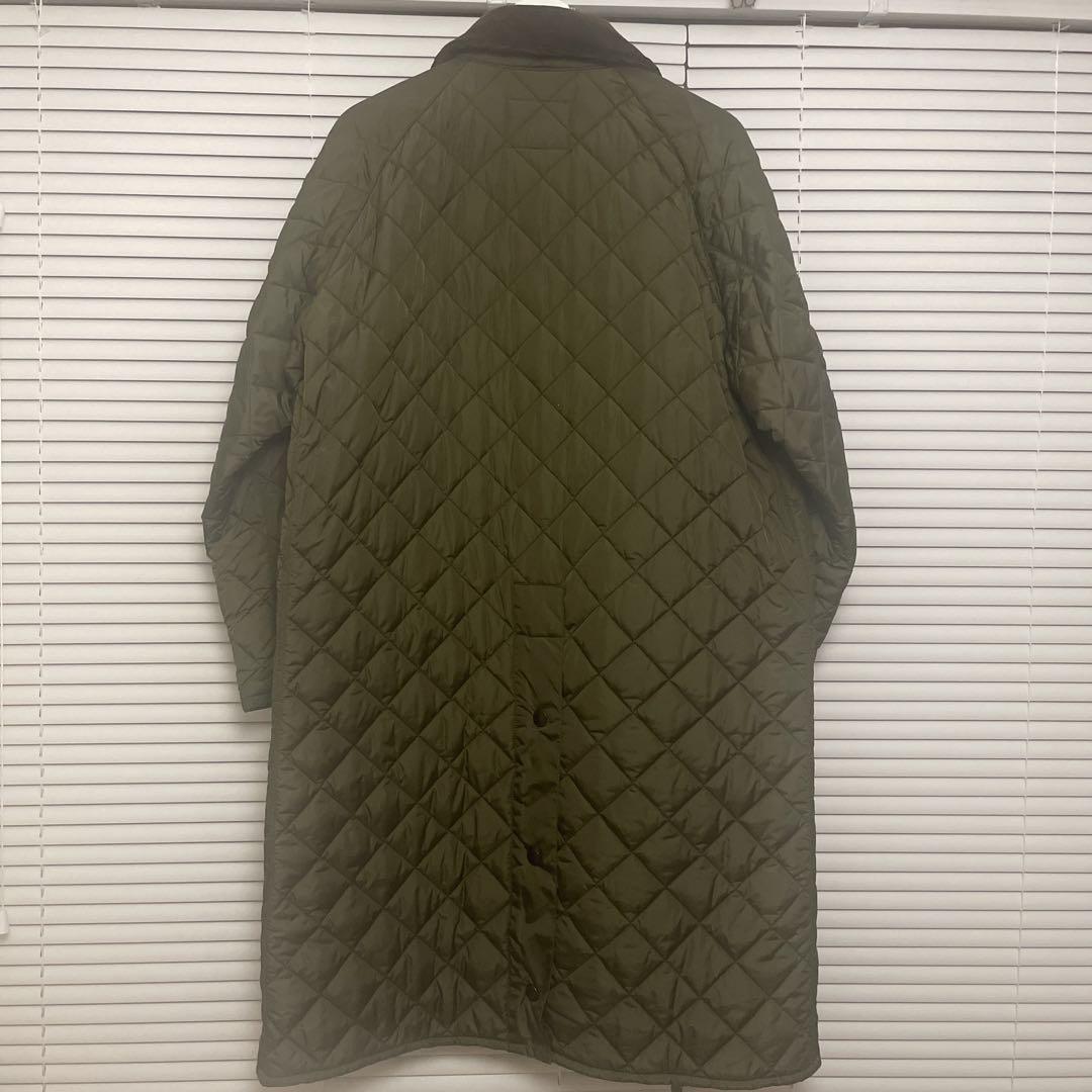 【Barbour for relume】別注BURGHLEYキルティングコート