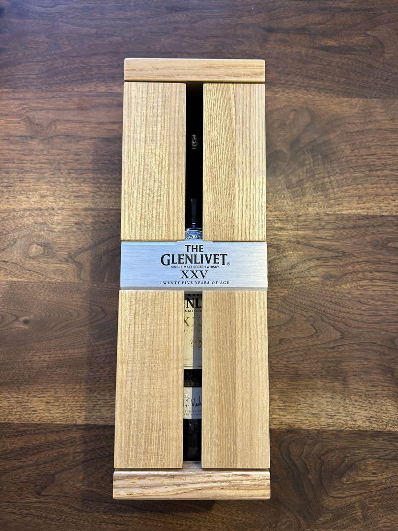 THE GLENLIVET グレンリベット 25年 シングルモルト ウイスキー