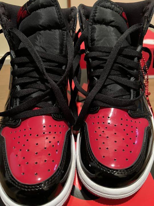 定番大得価 AIR JORDAN1 RETRO HIGH OG Patent Bred mBNUb-m38717325979 正規店特価