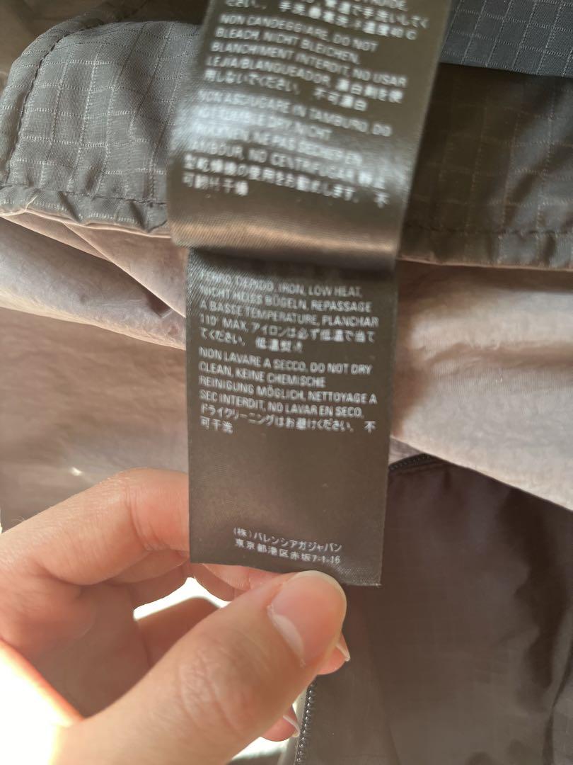 BALENCIAGA ナイロン ジャケット 100%正規品 トラックジャケット BALENCIAGA ナイロン ジャケット 100%正規品 トラックジャケット