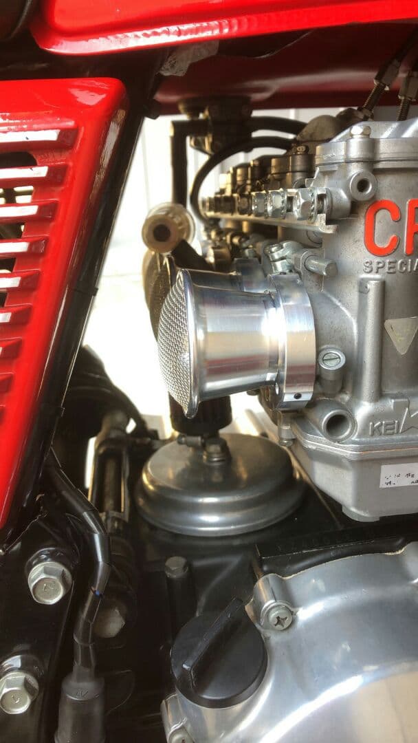 正規激安 Z400FX CRキャブレターネット付きアルミファンネル その他