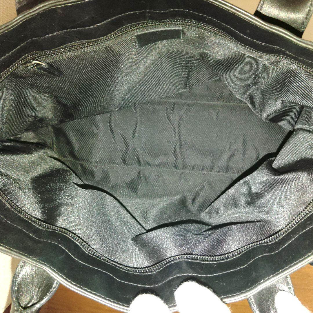 無料配達 グッチ GG柄 トートバッグ コットン ブラック 総柄 シェリー