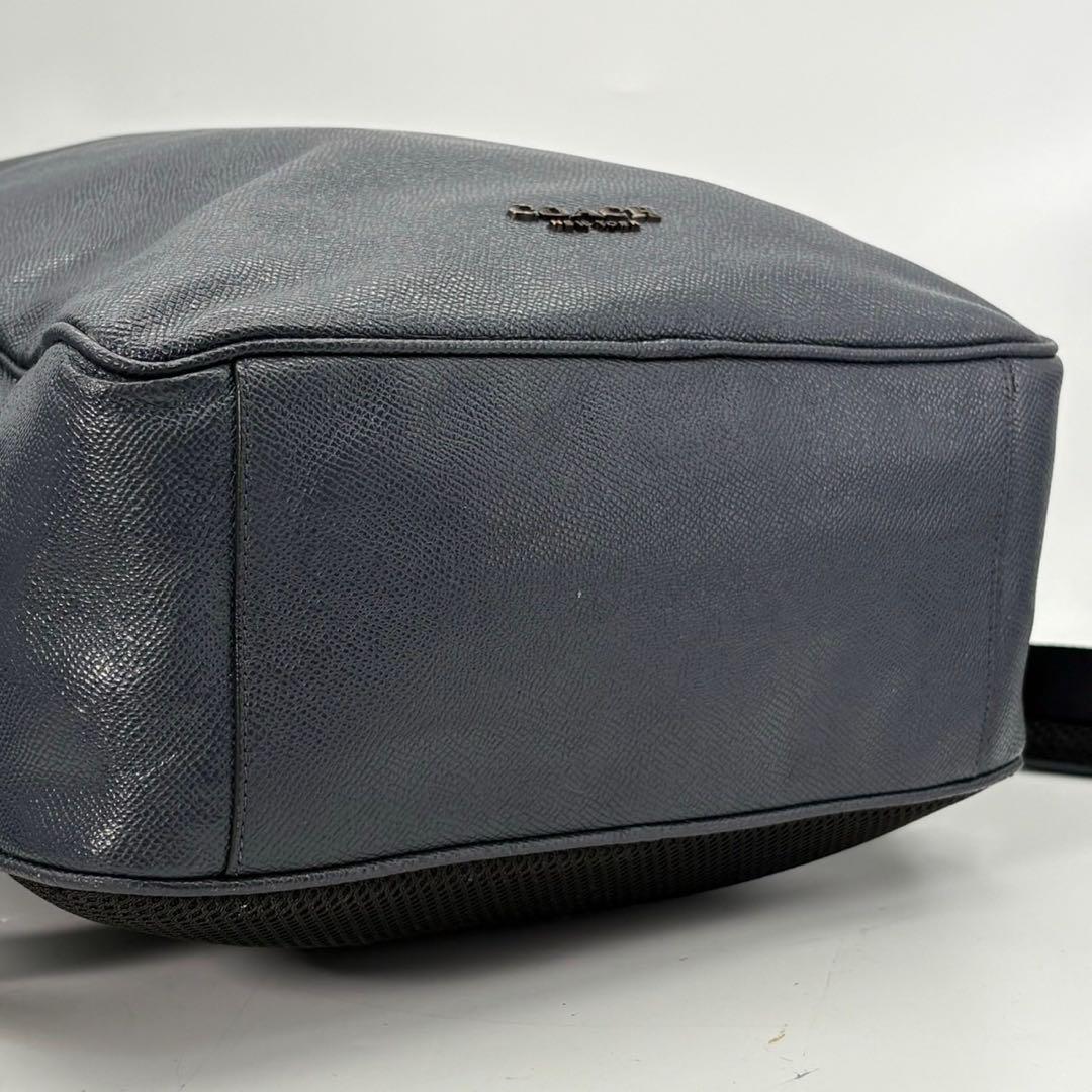 だいやめ◎COACH コーチ ベケット ネイビー ビジネスリュック