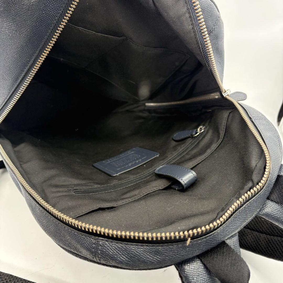 だいやめ◎COACH コーチ ベケット ネイビー ビジネスリュック