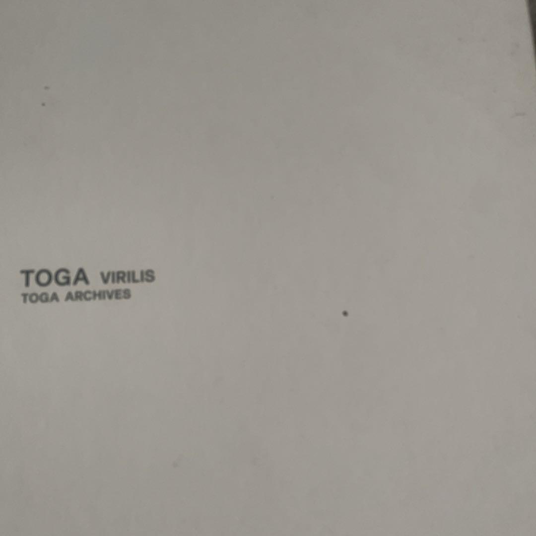 TOGA VIRILIS ブラックレザーローファー size42 画像3