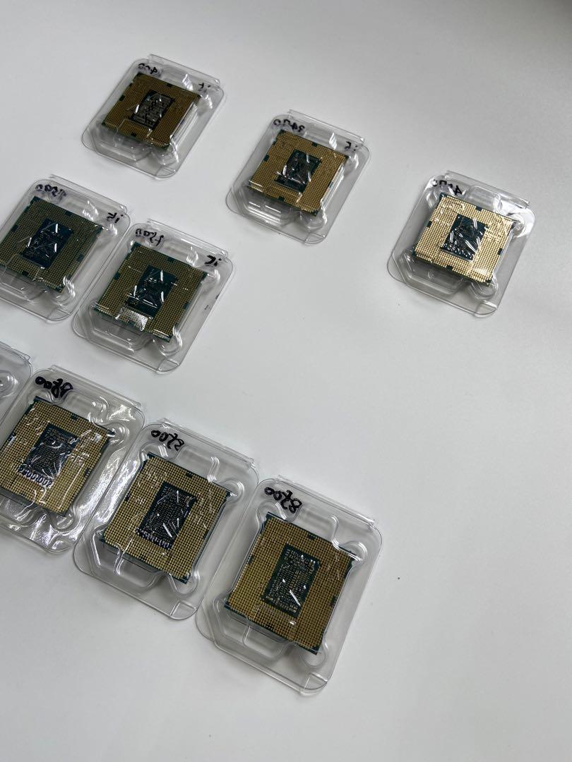 CPU INTEL CORE i5 系 6種 合計10枚 ジャンク