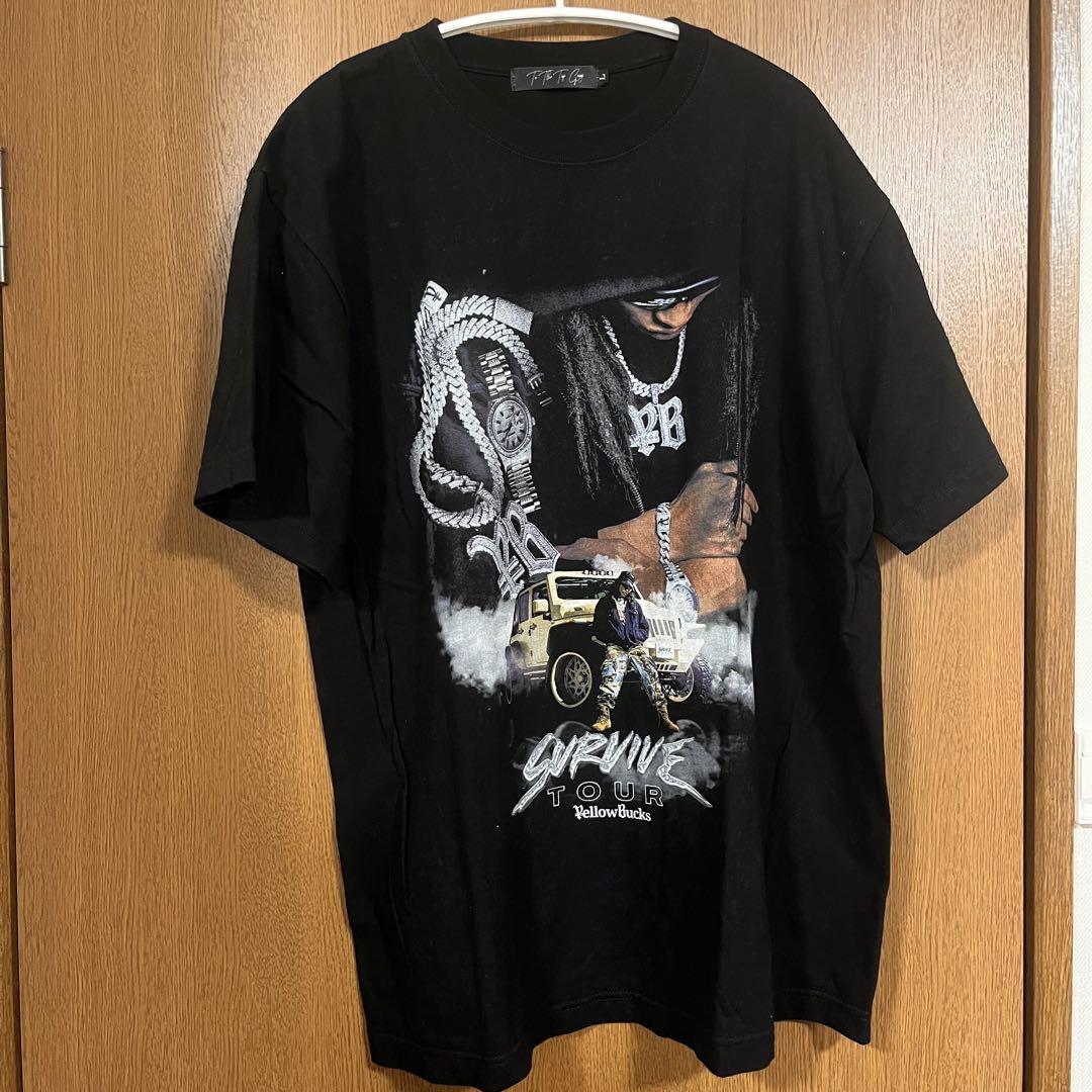 TTTG Tシャツ イエローバックス オフィシャル 限定品 ラップ ラッパー Survive RAP TEE ¥ellow bucks TシャツL TTTG - メルカリ