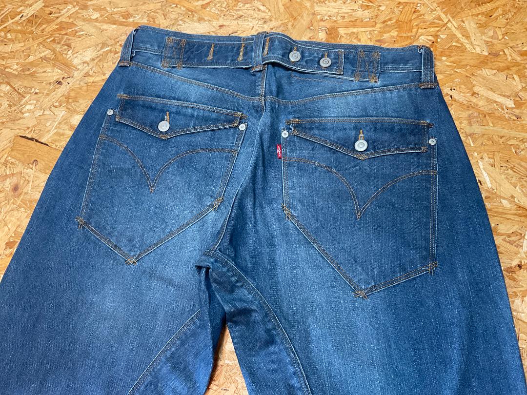リーバイス ENGINEERED ユーロ 00s 立体裁断 変形 デニムパンツ