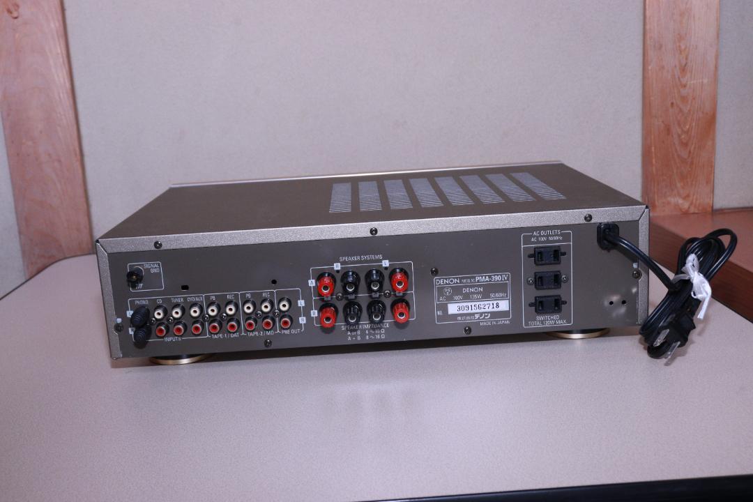 DENON PMA-390 Ⅳプリメインアンプ シルバー