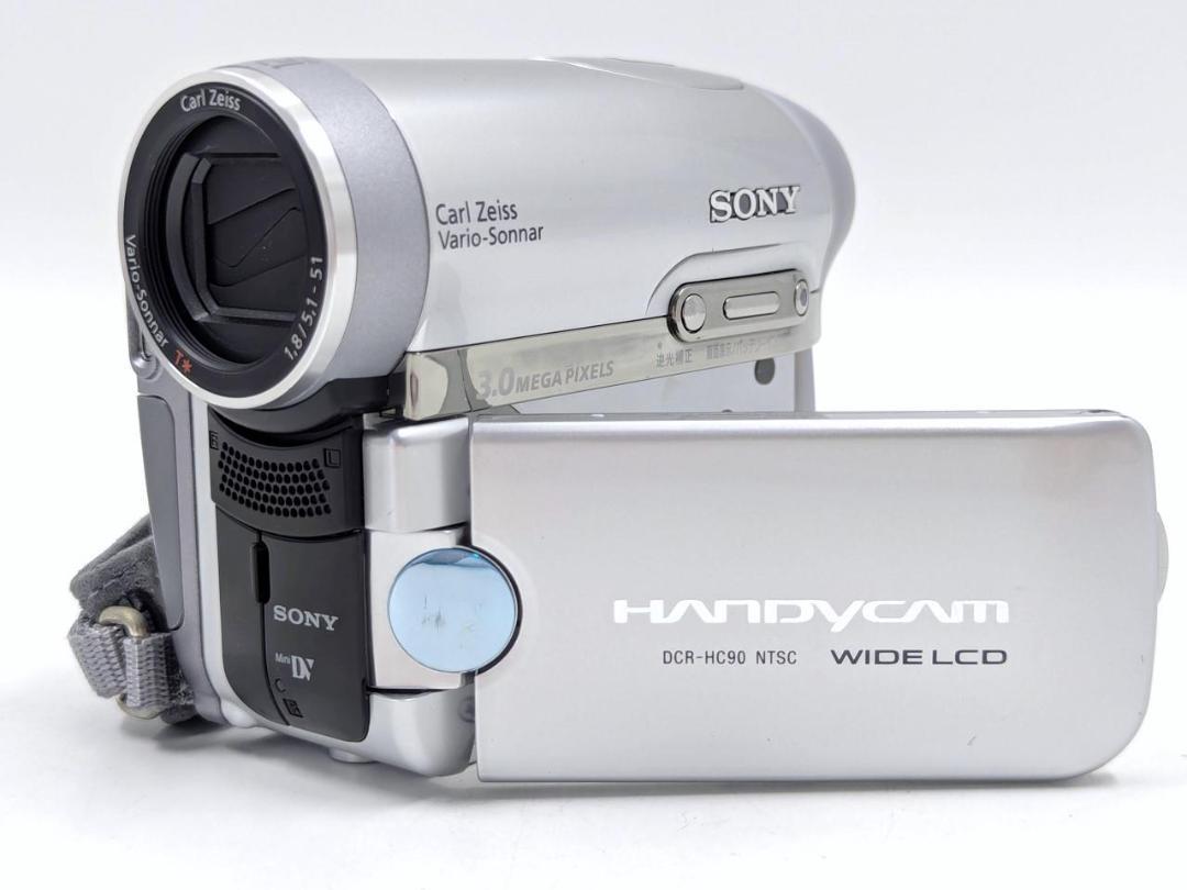 SONY miniDVビデオカメラ DCR-HC90 Sony DCR-HC90 Mini DV digital camcorder at Crutchfield