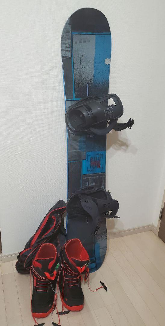 BURTON バートン スノーボード3点セット（板、ビンディング、ブーツ）