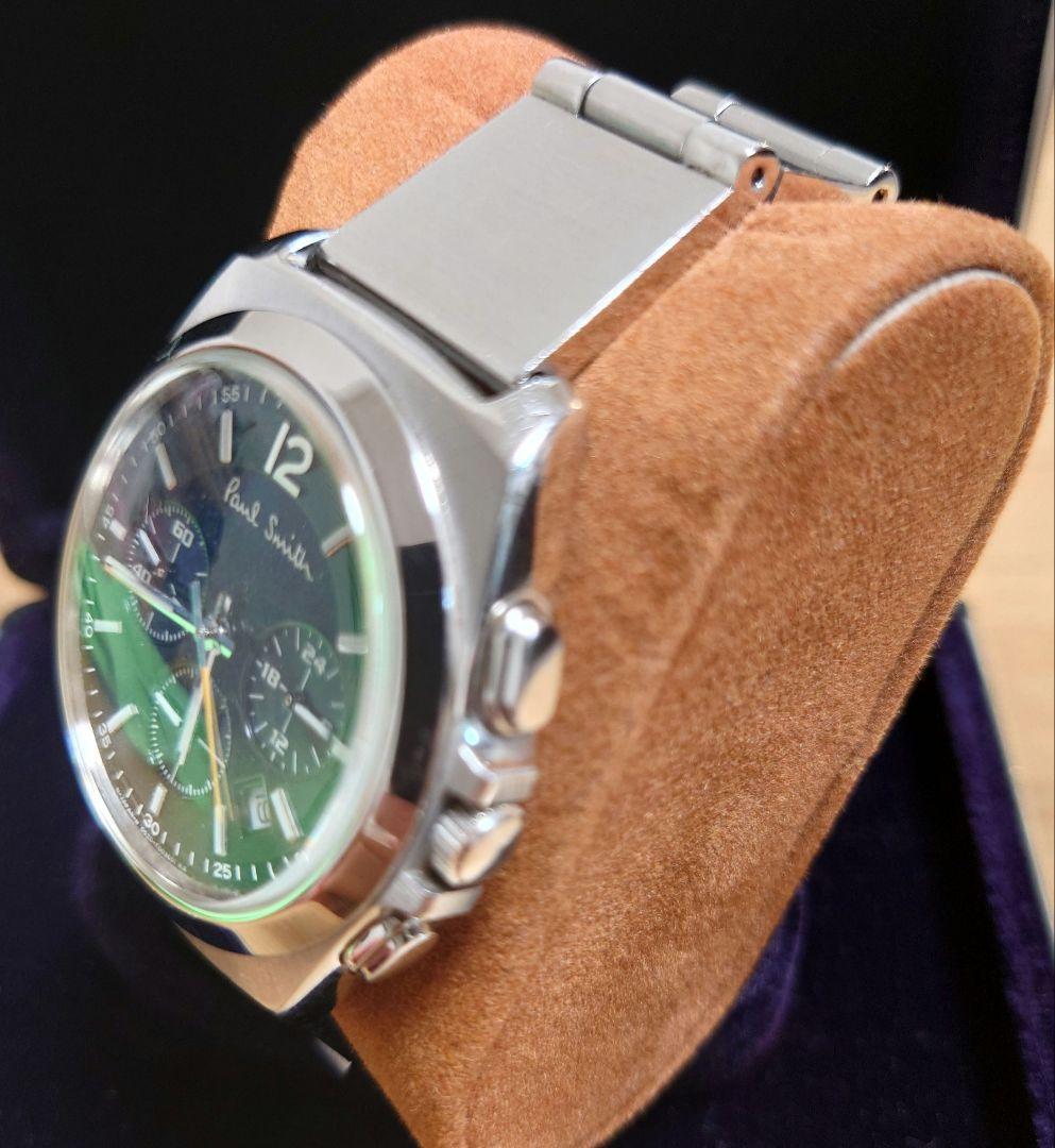 可動品 Paul Smith 腕時計0520-T002161TA クロノグラフ 可動品 Paul Smith 腕時計0520-T002161TA クロノグラフ