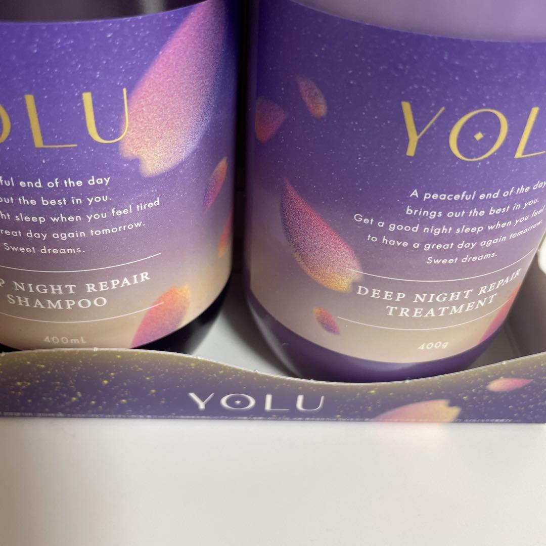 YOLU ヨル　サクラ　ディープナイトリペアシャンプー　コンディショナー　×4箱