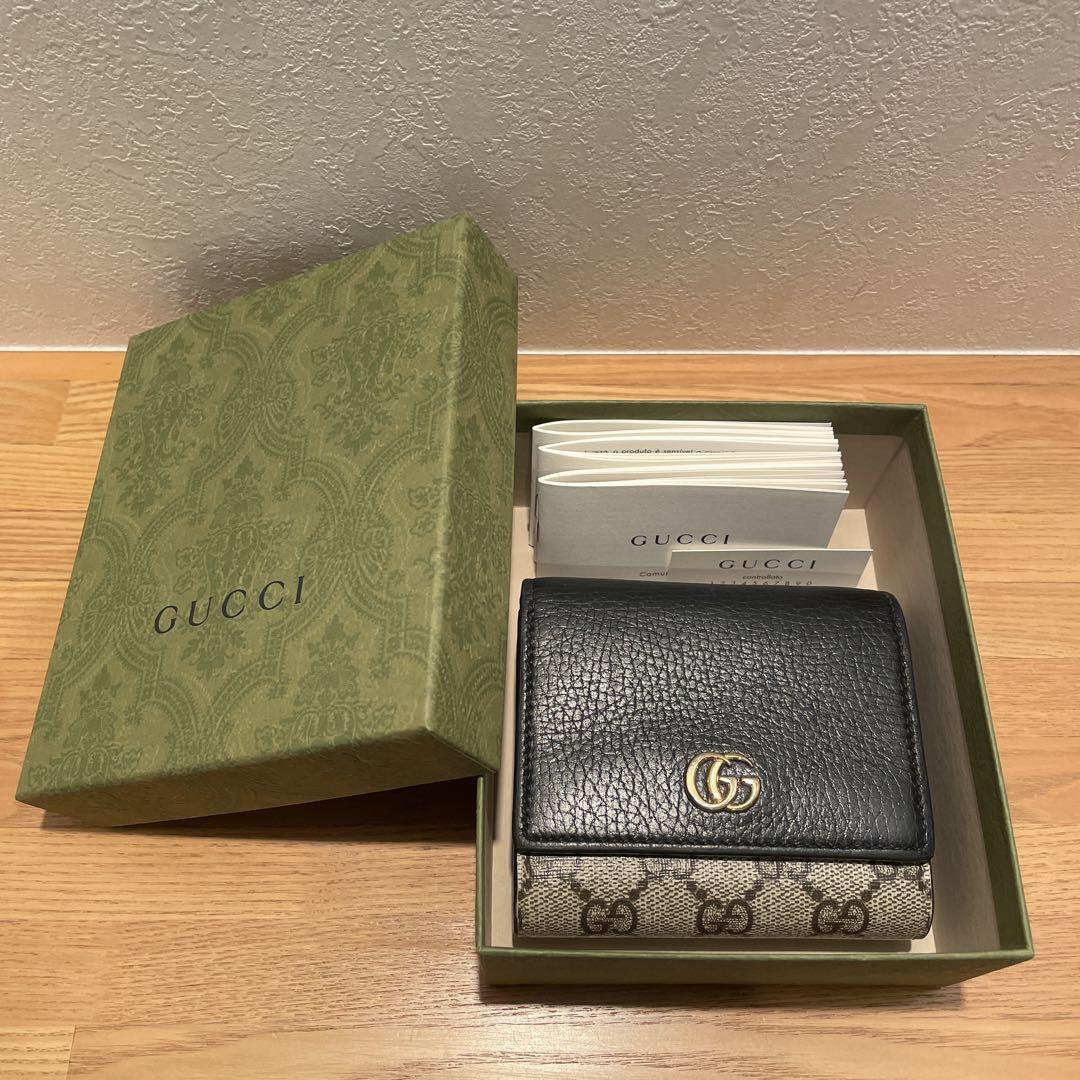 ★関税込★GUCCI★GGマーモントミディアム ウォレット★ GUCCI グッチ レディース 財布 二つ折り財布 GGマーモント