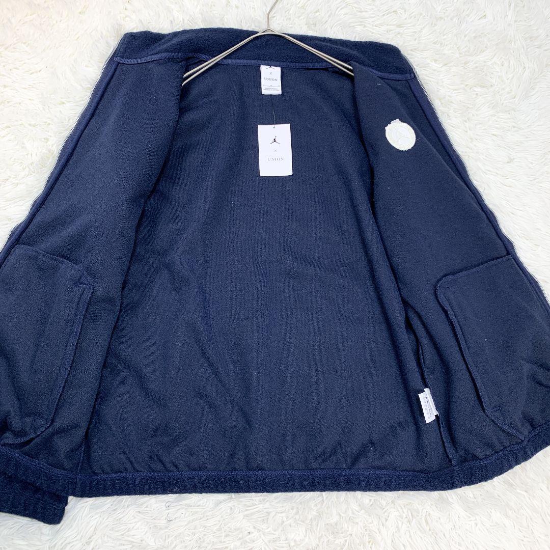 タグ付き未使用！Jordan x UNION Track Jacket Lサイズ NIKE - Nike Jordan UNION Track Jacket Navy Lサイズの通販 by