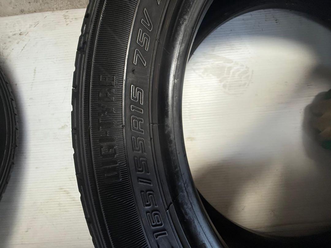 【2017年製】165/55R15ダンロップ DUNLOP 本/日本製