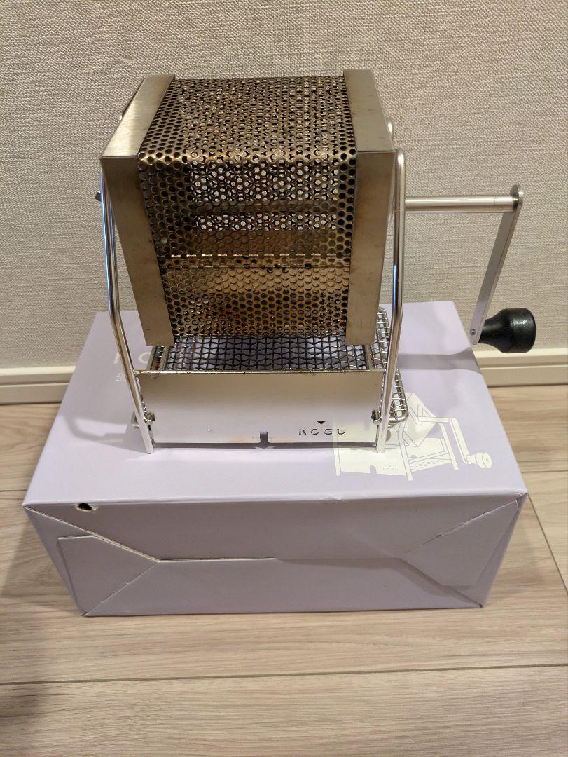 珈琲考具 回転式ロースター 手動式自家焙煎器